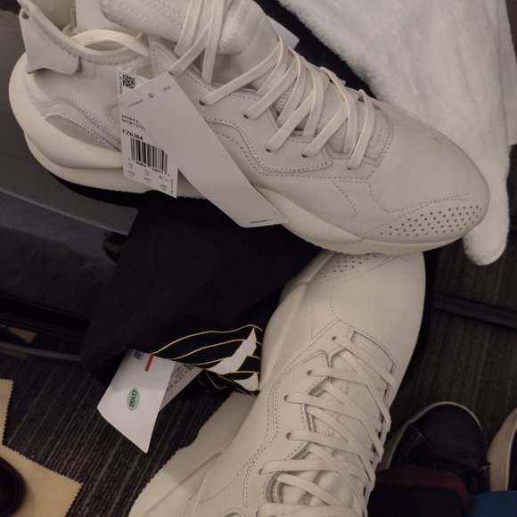 Yohji Yamamoto Y-3 White Sneakers 12.5 - Picture 13 of 16